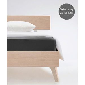 Fleuresse ELASTICKÉ PROSTĚRADLO, žerzej, šedá, 180-200/200-220 cm obraz