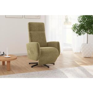 Sit & More RELAXAČNÍ KŘESLO, textil, olivově zelená obraz