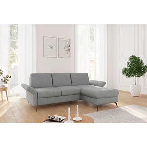 Sit & More ROHOVÁ SEDAČKA, textil, šedá obraz