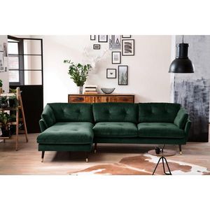 MID.YOU ROHOVÁ SEDAČKA, textil, zelená obraz