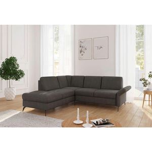 Sit & More ROHOVÁ SEDAČKA, textil, barvy grafitu obraz