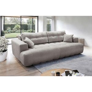 Livetastic POHOVKA BIG SOFA, plast, textil, kompozitní dřevo, mokka obraz