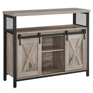 Boxxx KOMODA, černá, šedavě hnědá, 100/80/33 cm obraz