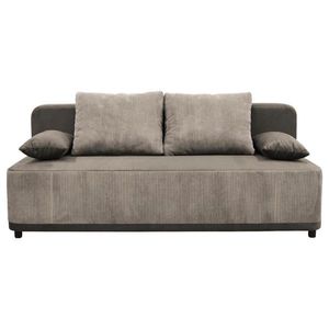 MID.YOU ROZKLÁDACÍ POHOVKA, textil, hnědá obraz