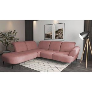 Sit & More ROHOVÁ SEDAČKA, textil, starorůžová obraz