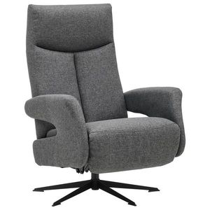 Welnova RELAXAČNÍ KŘESLO, textil, antracitová obraz