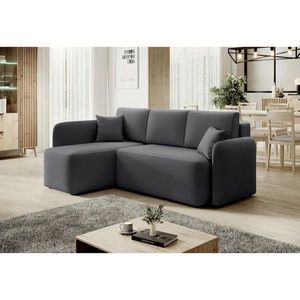 MID.YOU ROHOVÁ SEDAČKA, textil, šedá obraz