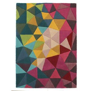Flair Rugs VLNĚNÝ KOBEREC, 170/120 cm vícebarevná obraz