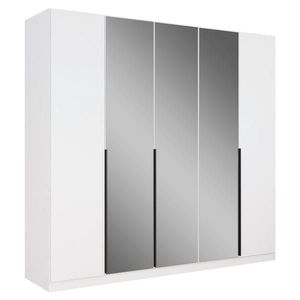 Rauch Möbel ŠATNÍ SKŘÍŇ S OTOČNÝMI DVEŘMI, bílá, 226/210/54 cm obraz