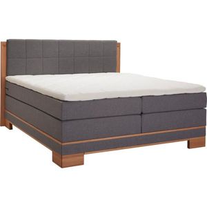 Linea Natura POSTEL BOXSPRING, 180/200 cm, šedá, barvy buku obraz