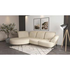 Sit & More ROHOVÁ SEDAČKA, textil, pískové barvy obraz