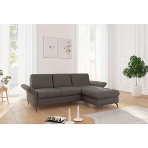 Sit & More ROHOVÁ SEDAČKA, textil, barvy grafitu obraz