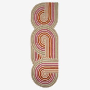 Flair Rugs BĚHOUN, 80/300 cm, pink obraz