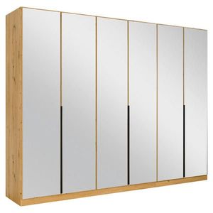 Rauch Möbel ŠATNÍ SKŘÍŇ S OTOČNÝMI DVEŘMI, dub artisan, 271/210/54 cm obraz