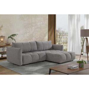 Livetastic ROHOVÁ ROZKLÁDACÍ POHOVKA, plast, textil, kompozitní dřevo, šedá obraz