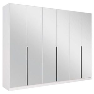 Rauch Möbel ŠATNÍ SKŘÍŇ S OTOČNÝMI DVEŘMI, bílá, 271/210/54 cm obraz
