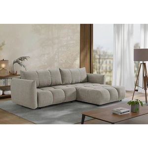 Livetastic ROHOVÁ ROZKLÁDACÍ POHOVKA, plast, textil, kompozitní dřevo, mokka obraz