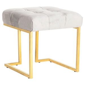 MID.YOU TABURET, textil, 48/48/48 cm obraz