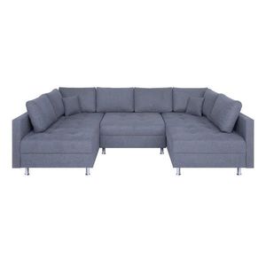 P & B SEDACÍ SOUPRAVA, textil, šedá obraz