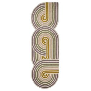Flair Rugs BĚHOUN, 80/300 cm, zelená obraz