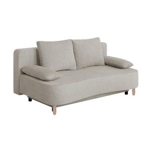 P & B ROZKLÁDACÍ POHOVKA, textil, kompozitní dřevo, béžová obraz