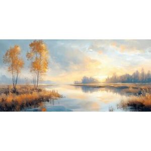 Euroart MALBA NA PLÁTNĚ, krajina a příroda, 115/55 cm obraz