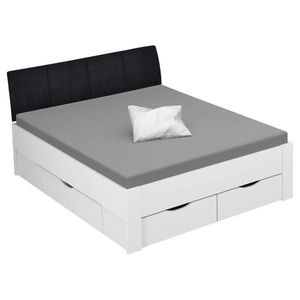 Xora POSTEL S ÚLOŽNÝM PROSTOREM, 160/200 cm, bílá obraz