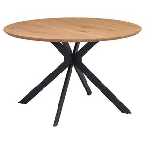 P & B JÍDELNÍ STŮL, barvy dubu, 120/120/76 cm obraz