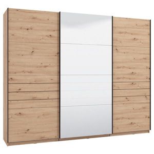 Xora SKŘÍŇ S POSOUVACÍMI DVEŘMI, dub artisan, 270/217, 5/61 cm obraz