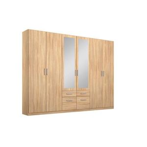 Rauch Möbel ŠATNÍ SKŘÍŇ S OTOČNÝMI DVEŘMI, Sonoma dub, 271/229/54 cm obraz