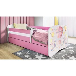 MID.YOU POSTEL PRO DĚTI A MLÁDEŽ 80/160 cm, bílá, pink obraz