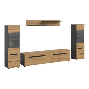 Livetastic OBÝVACÍ STĚNA dub artisan obraz