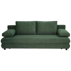home24 ROZKLÁDACÍ POHOVKA, textil, zelená obraz