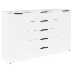 Rauch Möbel KOMODA, barvy grafitu, bílá, 160/100/42 cm obraz