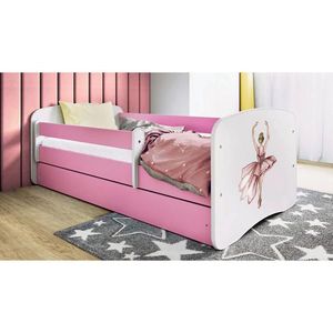 MID.YOU POSTEL PRO DĚTI A MLÁDEŽ 80/160 cm, bílá, pink obraz