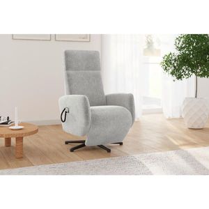 Sit & More RELAXAČNÍ KŘESLO, textil, světle šedá obraz