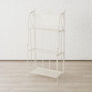 REGÁL, bílá, železo, 59, 6/29, 2/120 cm obraz