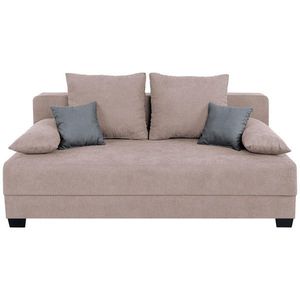 P & B ROZKLÁDACÍ POHOVKA, textil, kompozitní dřevo, růžová obraz