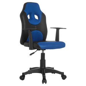 MID.YOU OTOČNÁ ŽIDLE PRO MLÁDEŽ, modrá, černá obraz