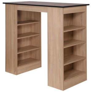 Respekta BAROVÝ STŮL, černá, barvy dubu, 103/50/115 cm obraz