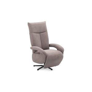 Sit & More KŘESLO, textil, šedohnědá obraz