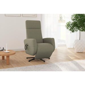 Sit & More RELAXAČNÍ KŘESLO, textil, olivově zelená obraz