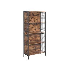 Boxxx REGÁL, hnědá, černá, uhlíková ocel, 74/154, 5/30 cm obraz
