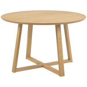 P & B JÍDELNÍ STŮL, dub, přírodní barvy, 120/75 cm obraz
