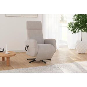 Sit & More RELAXAČNÍ KŘESLO, textil, šedobéžová obraz