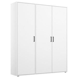 Rauch Möbel ŠATNÍ SKŘÍŇ S OTOČNÝMI DVEŘMI, bílá, 140/194/53 cm obraz