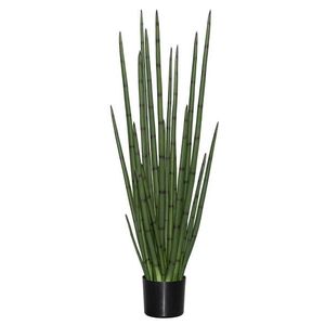 Pottery Pots Realistická umělá rostlina Sansevieria cylindrica, více velikostí - PotteryPots Velikost: L - ø 35 cm | v. 180 cm obraz