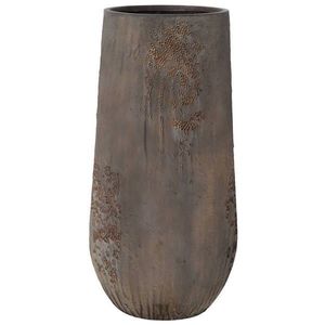 Pottery Pots Květináč Nax, barva imperiální hnědá, více velikostí - PotteryPots Velikost: L - ø 50 cm | v. 100 cm obraz