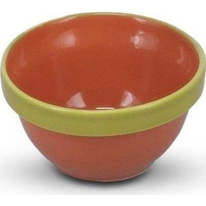 Zelená/oranžová miska z kameniny 170 ml Duo – ONA obraz
