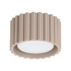 Taupe kovové bodové svítidlo ø 10 cm Zora – Sollux obraz